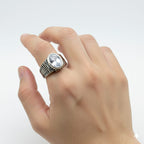 925 Silver Dia Stone Ring