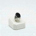 925 Silver Shade Black Stone Ring