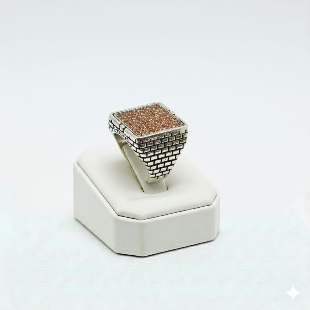 925 Silver Flip Red Stone Ring - New Launch - Embellish Gold Jewelry & Diamond
