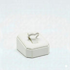 925 Silver Curvy Stone RIng