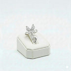 925 Silver Adjustable Butterfly Ring