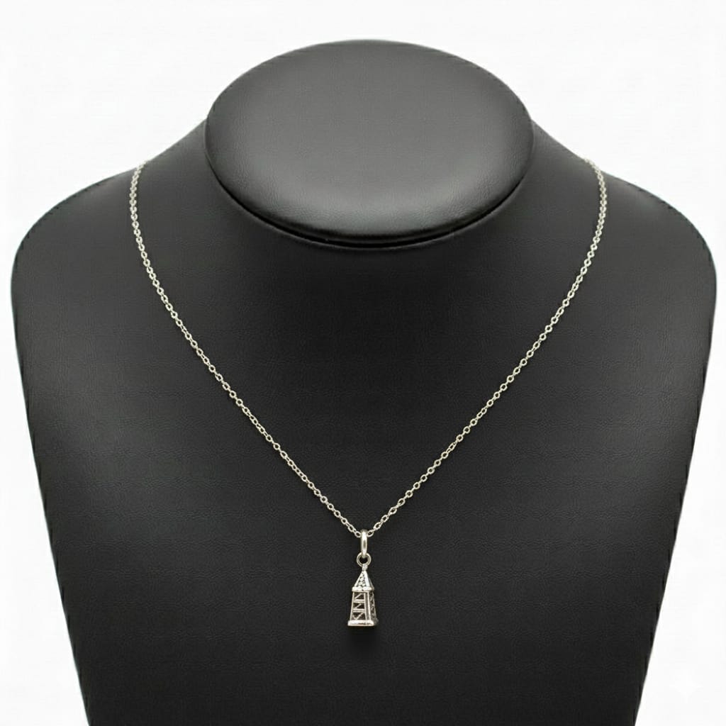 925 Silver Burj Al Arab Necklace