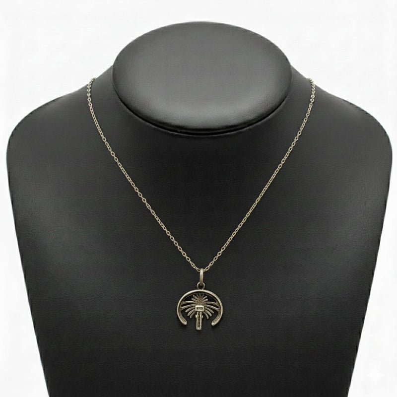 925 Silver Tree Pendant Necklace - 925 Silver Necklace - Embellish Gold Jewelry & Diamond