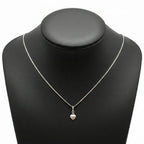 925 Silver Bubble Heart Necklace