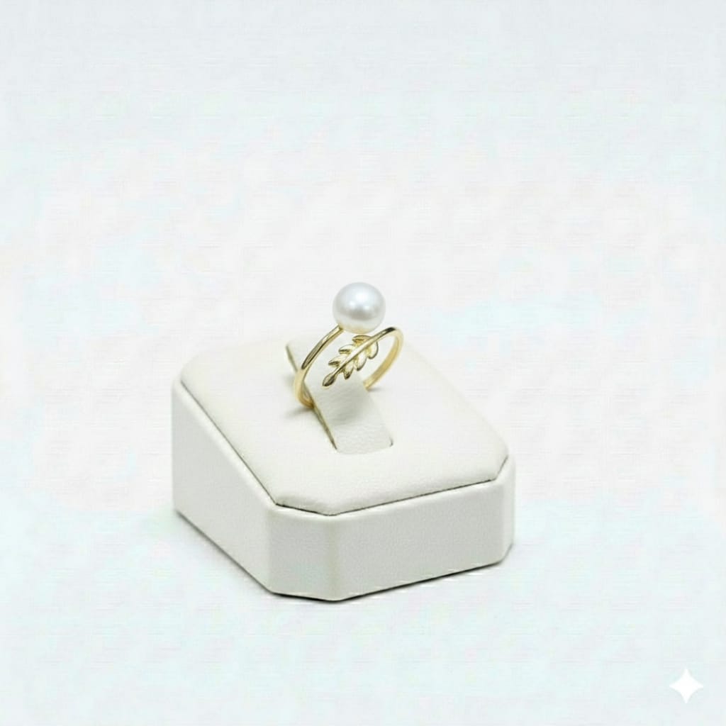 925 Silver White Pearl Ring - New Launch - Embellish Gold Jewelry & Diamond