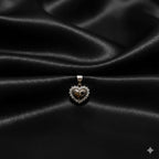 925 Silver Double Heart Pendant