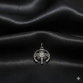 925 Silver Palm Pendant