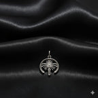 925 Silver Palm Pendant