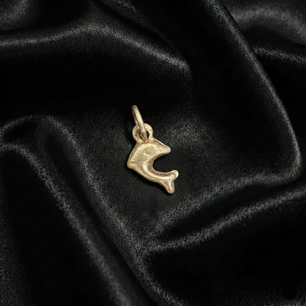 925 Silver Dolphin Pendant - 925 Silver Pendant - Embellish Gold Jewelry & Diamond