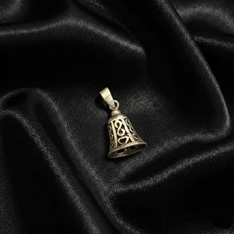 925 Silver Bell Pendant - 925 Silver Pendant - Embellish Gold Jewelry & Diamond