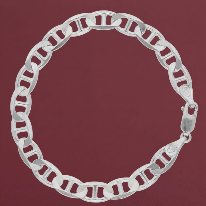 925 Silver Link Bracelet - 925 Silver Bracelet - Embellish Gold Jewelry & Diamond