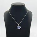 925 Silver Blue Evil Eye Necklace