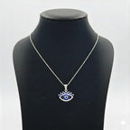 925 Silver Blue Evil Eye Necklace