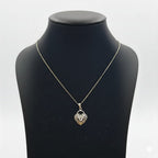 925 Silver Ind Heart Necklace