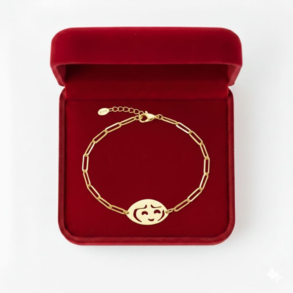 18K Real Gold Dora Kids Bracelet