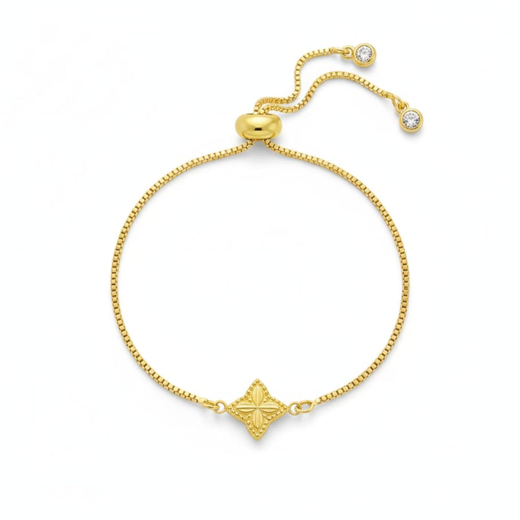 18K Gold Rob Clove Pendant With 18K Gold Plated Chains - Gold Bracelets - Embellish Gold