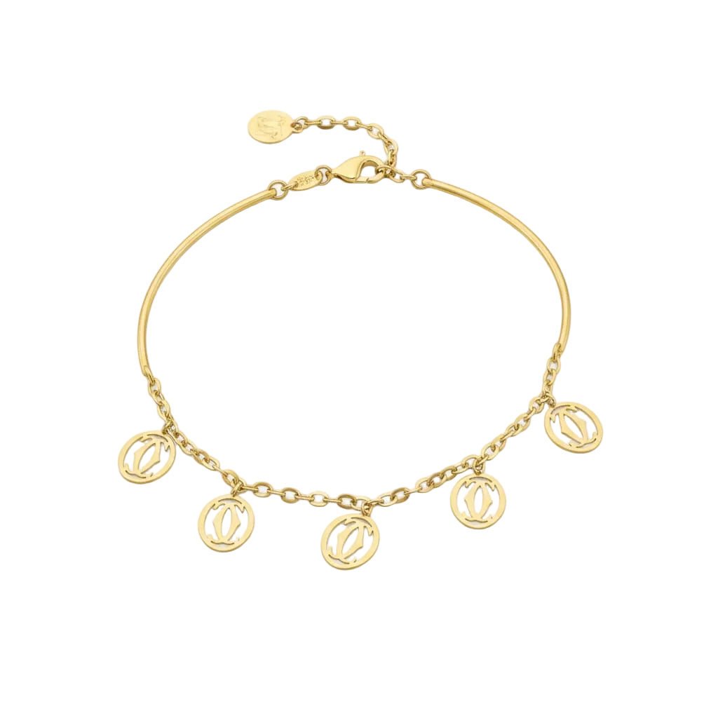 18K Real Gold Kids Vintage Bracelet