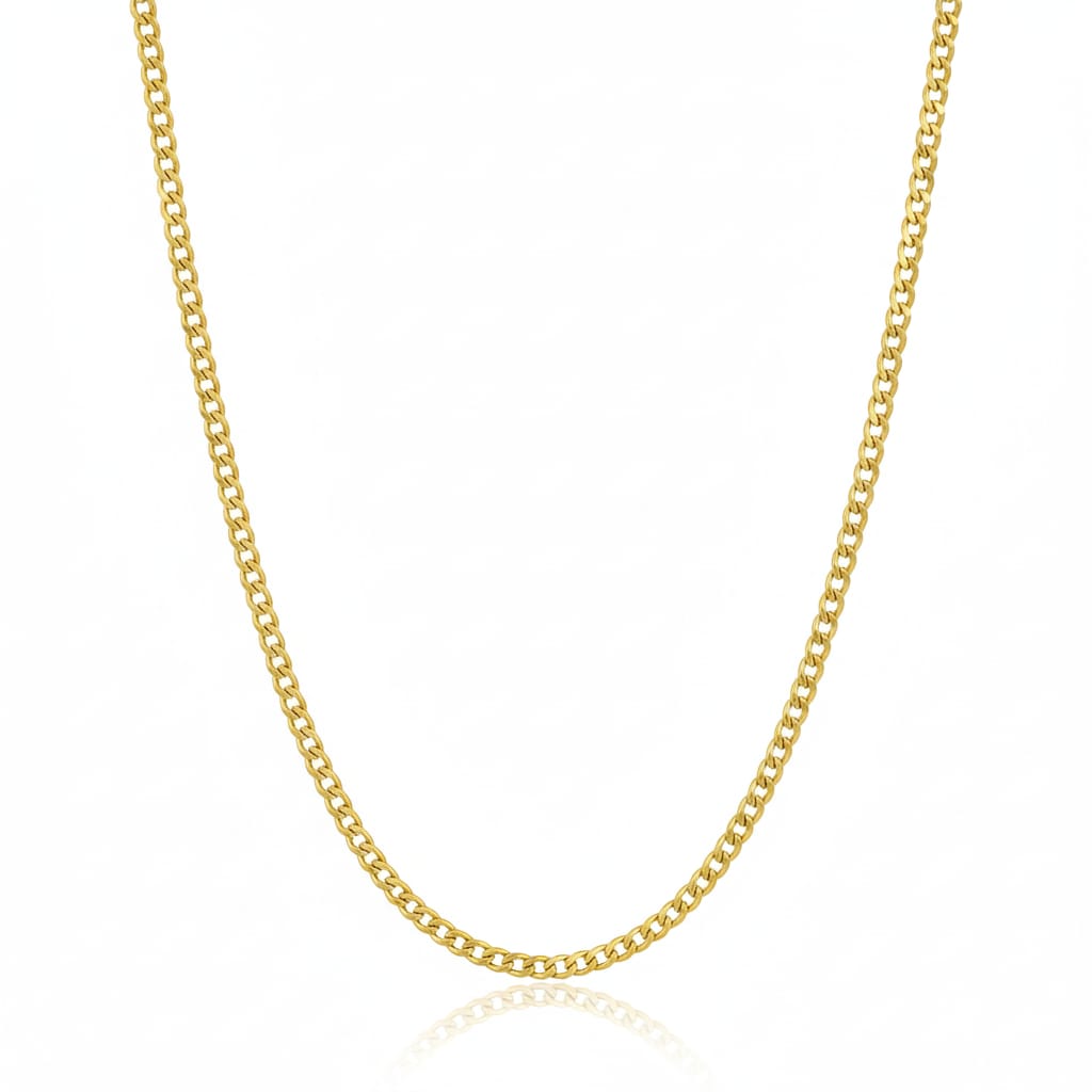 18k Gold Exquisite Chain - 18k Gold Chain - Embellish Gold