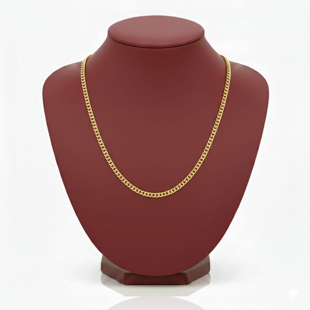 18k Gold Exquisite Chain - 18k Gold Chain - Embellish Gold