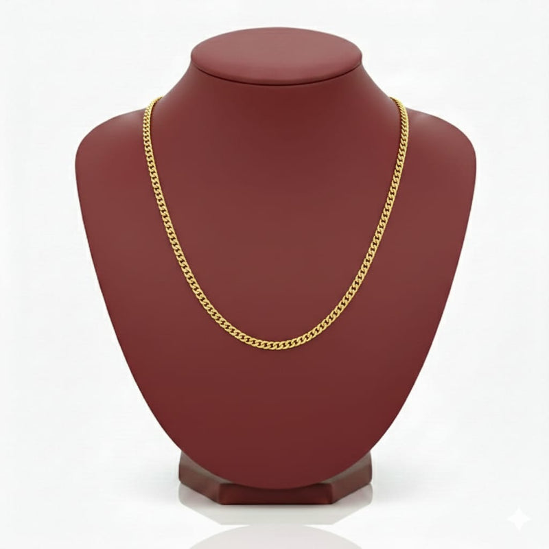 18k Gold Exquisite Chain - 18k Gold Chain - Embellish Gold
