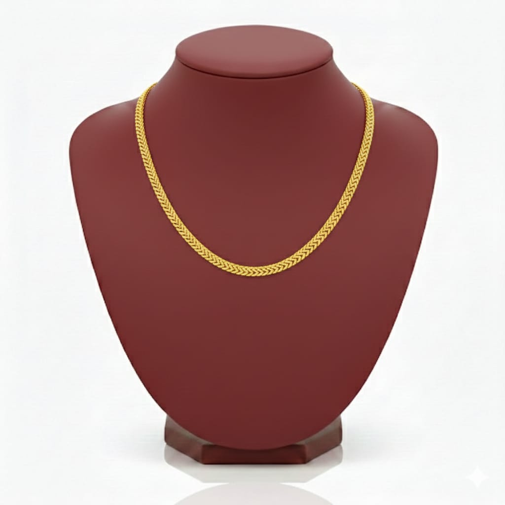 18k Gold Japan Chain - 18k Gold Chain - Embellish Gold Jewelry & Diamond