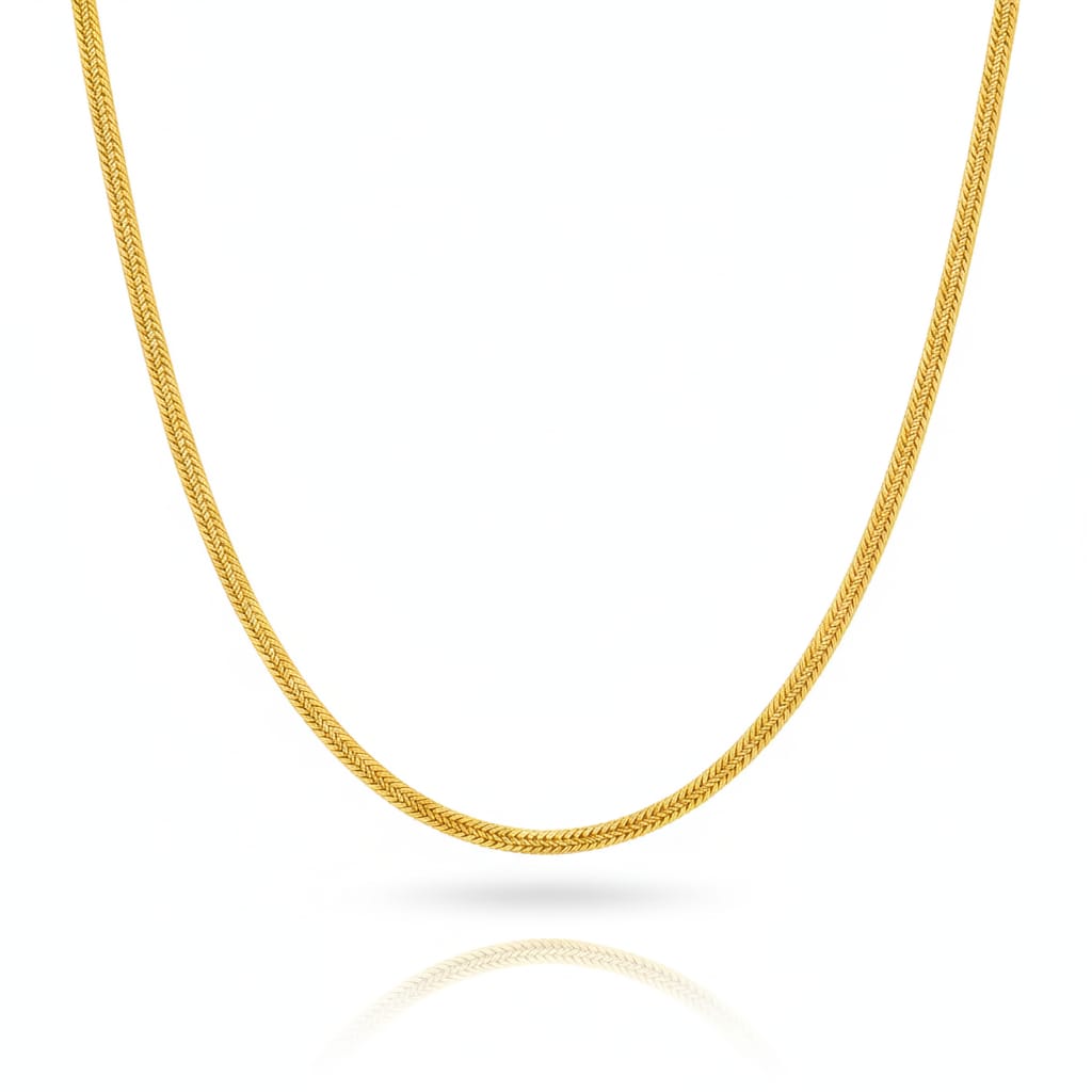 18k Gold Japan Chain - 18k Gold Chain - Embellish Gold Jewelry & Diamond