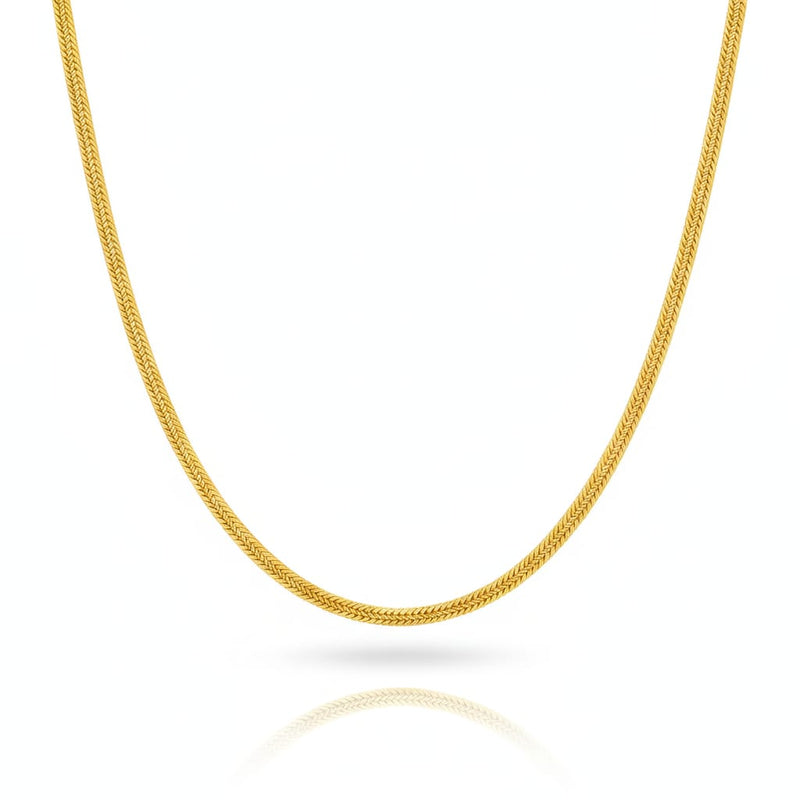 18k Gold Japan Chain - 18k Gold Chain - Embellish Gold Jewelry & Diamond