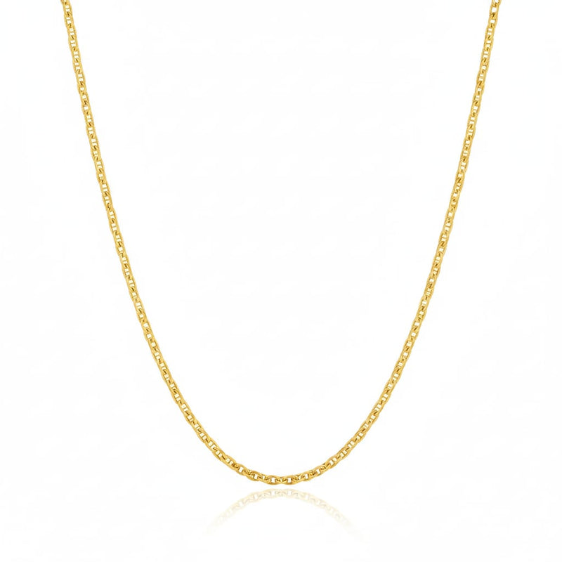 18K Real Gold Elegant Chain - 18k Gold Chain - Embellish Gold