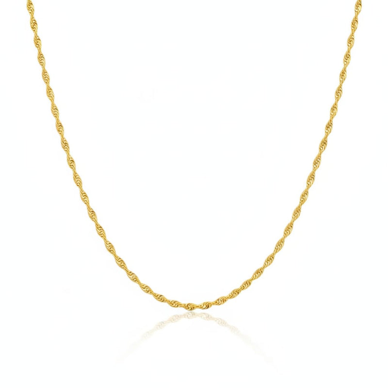 18K Real Gold Disco Chain - 18k Gold Chain - Embellish Gold