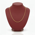 18k Gold Infinity Chain