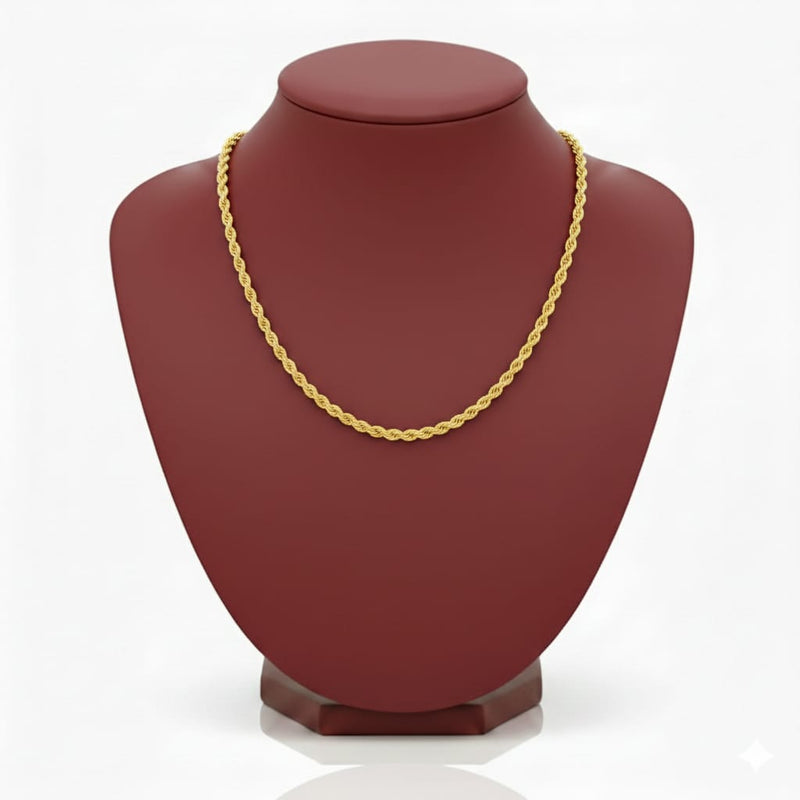 18k Gold Precious Chain - 18k Gold Chain - Embellish Gold