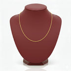 18k Gold Foxtail Chain