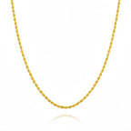 18k Gold Rope Chain 2