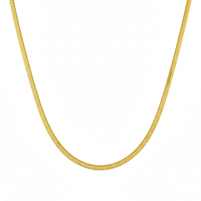 18k Gold Elegant Chain - 18k Gold Chain - Embellish Gold