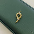 18k Gold Serpenti Pendant