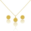18k Gold Crown Jewelry Set
