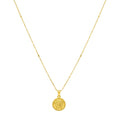 18K Real Gold Bucks Necklace