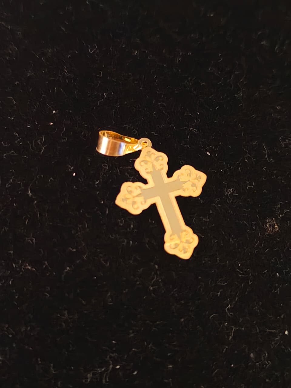 18k Gold Cross Pendants