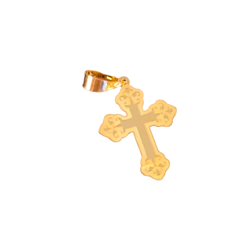 18k Gold Cross Pendants - 18k Gold Pendant - Embellish Gold Jewelry & Diamond