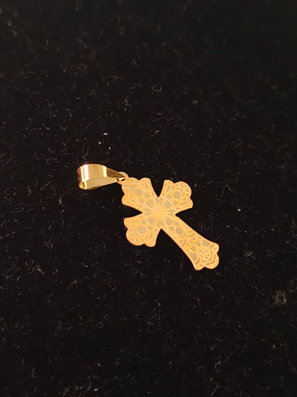 18k Gold Cross Pendants
