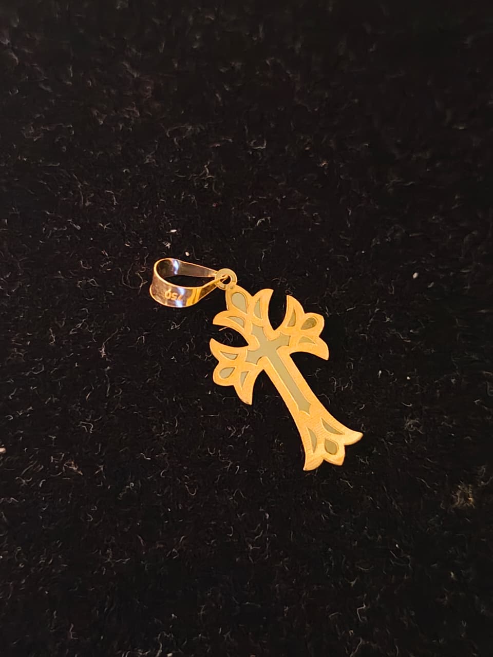 18k Gold Cross Pendants
