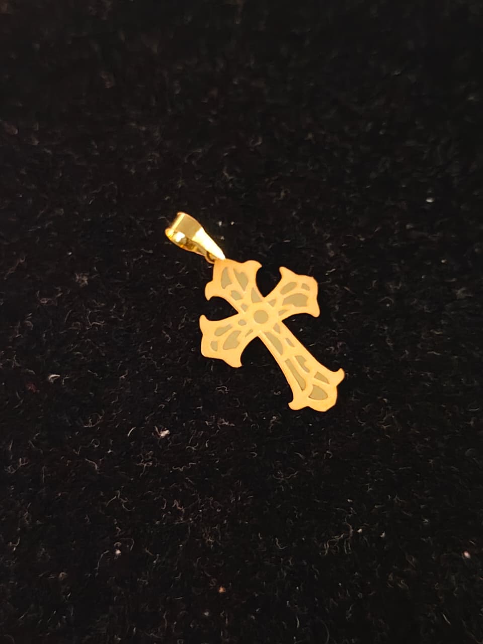 18k Gold Cross Pendants