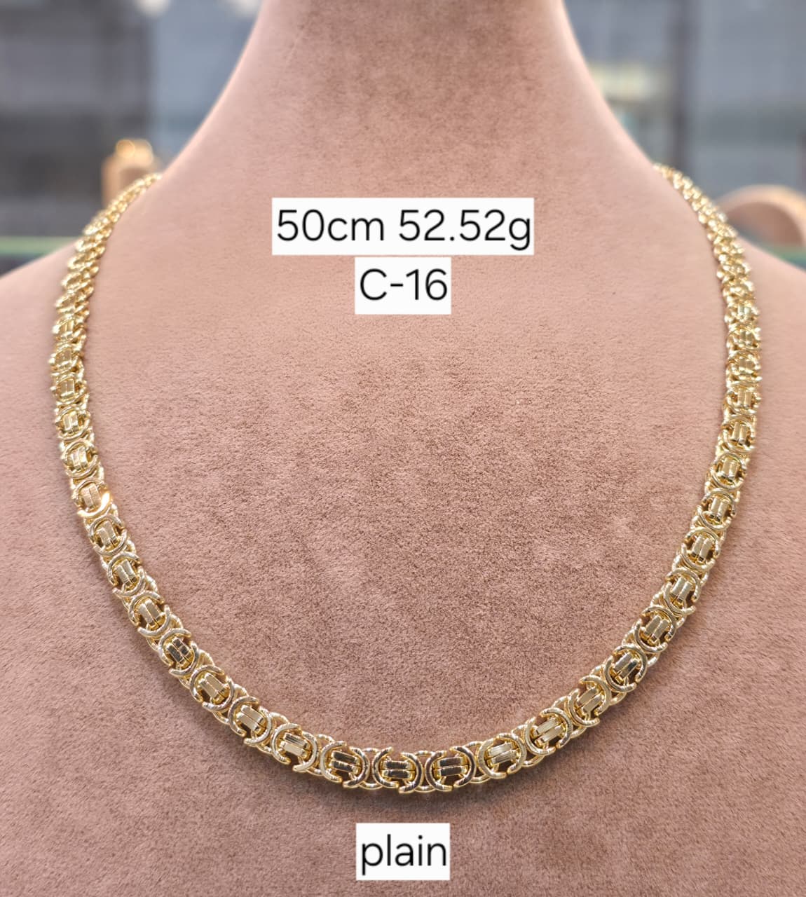 18k Gold Versace Chain