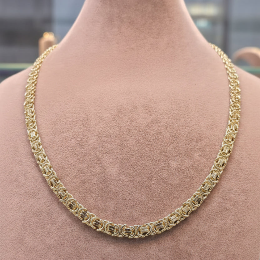 18k Gold Versace Chain - ad collection - Embellish Gold Jewelry & Diamond