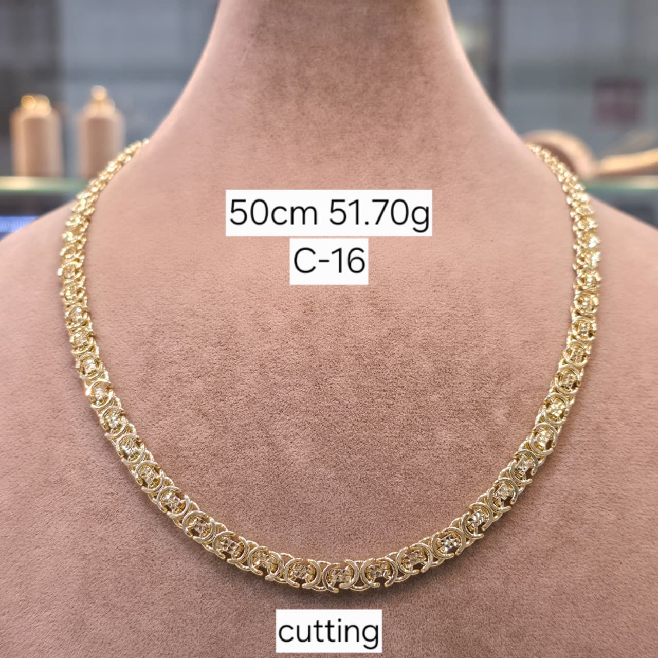 18k Gold Versace Chain 2