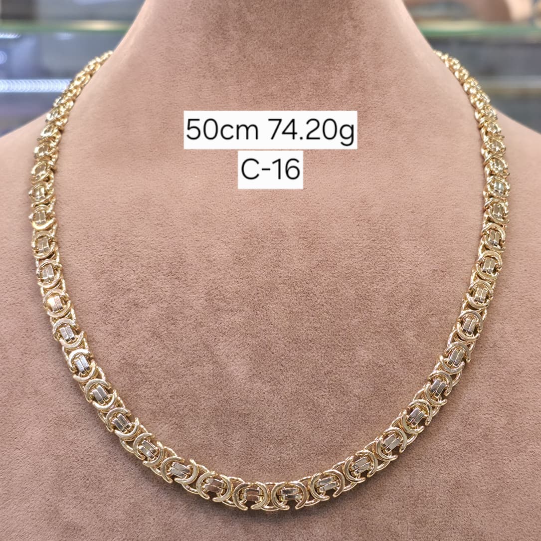 18k Gold Versace Chain 3