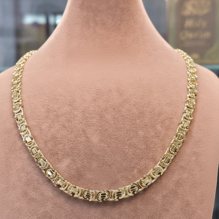 18k Gold Versace Chain 4 - 18k Gold Chain - Embellish Gold Jewelry & Diamond