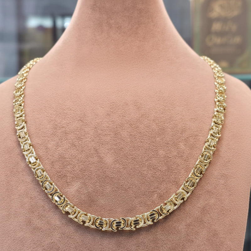 18k Gold Versace Chain 4 - 18k Gold Chain - Embellish Gold Jewelry & Diamond