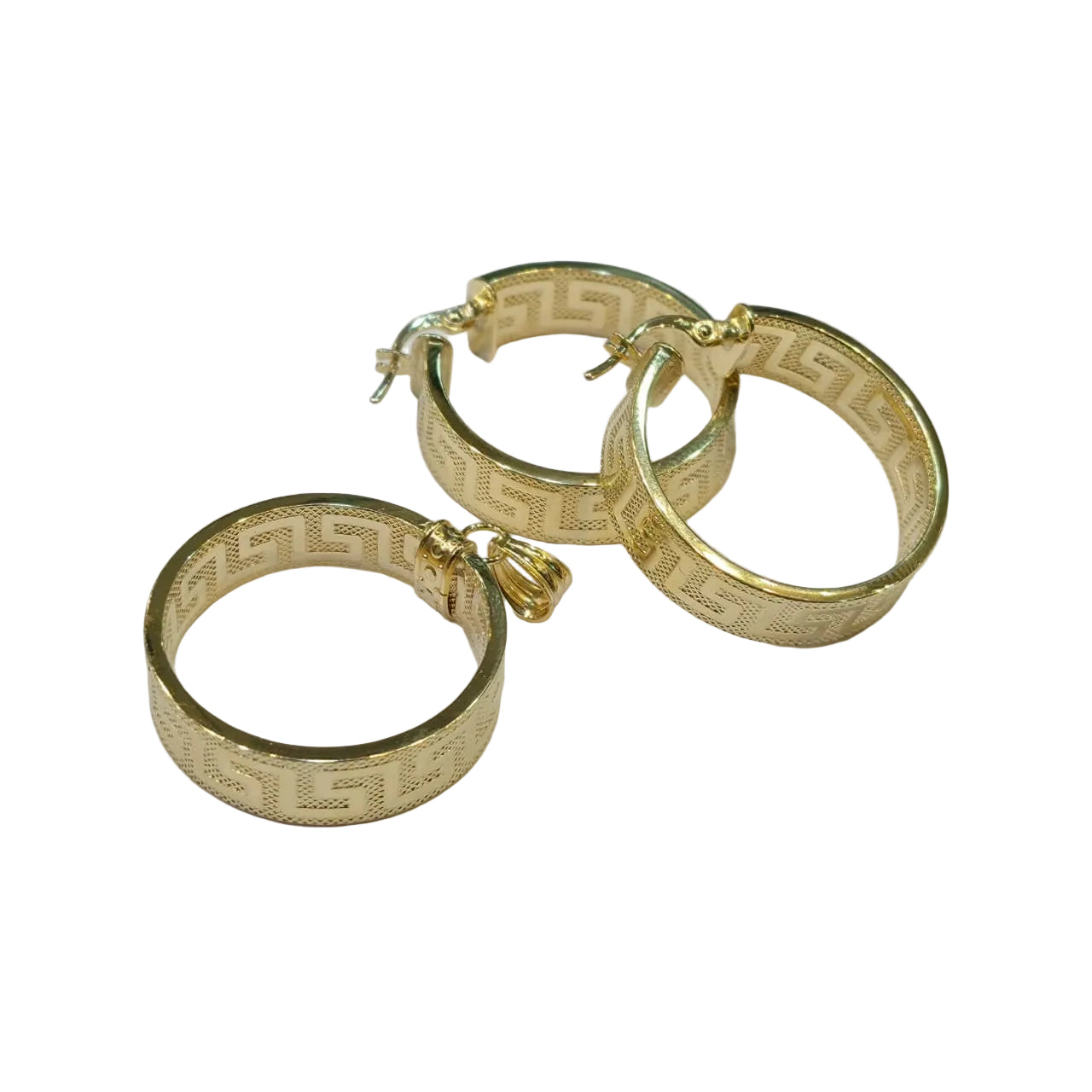 18k Gold VS Jewelry Set