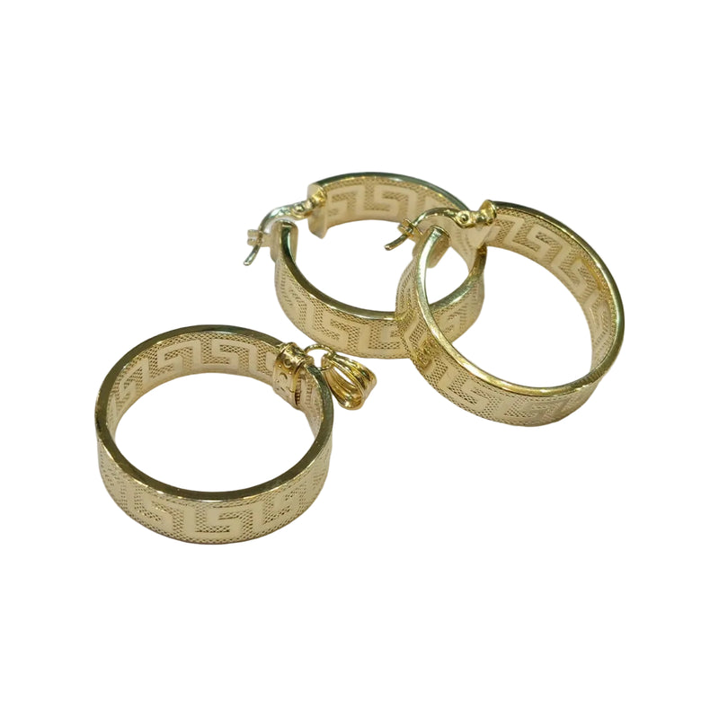 18k Gold VS Jewelry Set - مجموعة متميزة - Embellish Gold Jewelry & Diamond